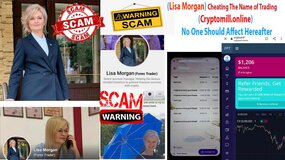 Complaint-review: Lisa Morgan - Lisa Morgan (she has cheated me - $310) The Name of Trading (www.Cryptomill.online).  Photo #4