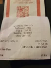 Complaint-review: Churches - Old dried out chicken and poor customer service.